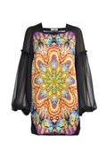 Bluza Lunga  din Matase Naturala Mandala