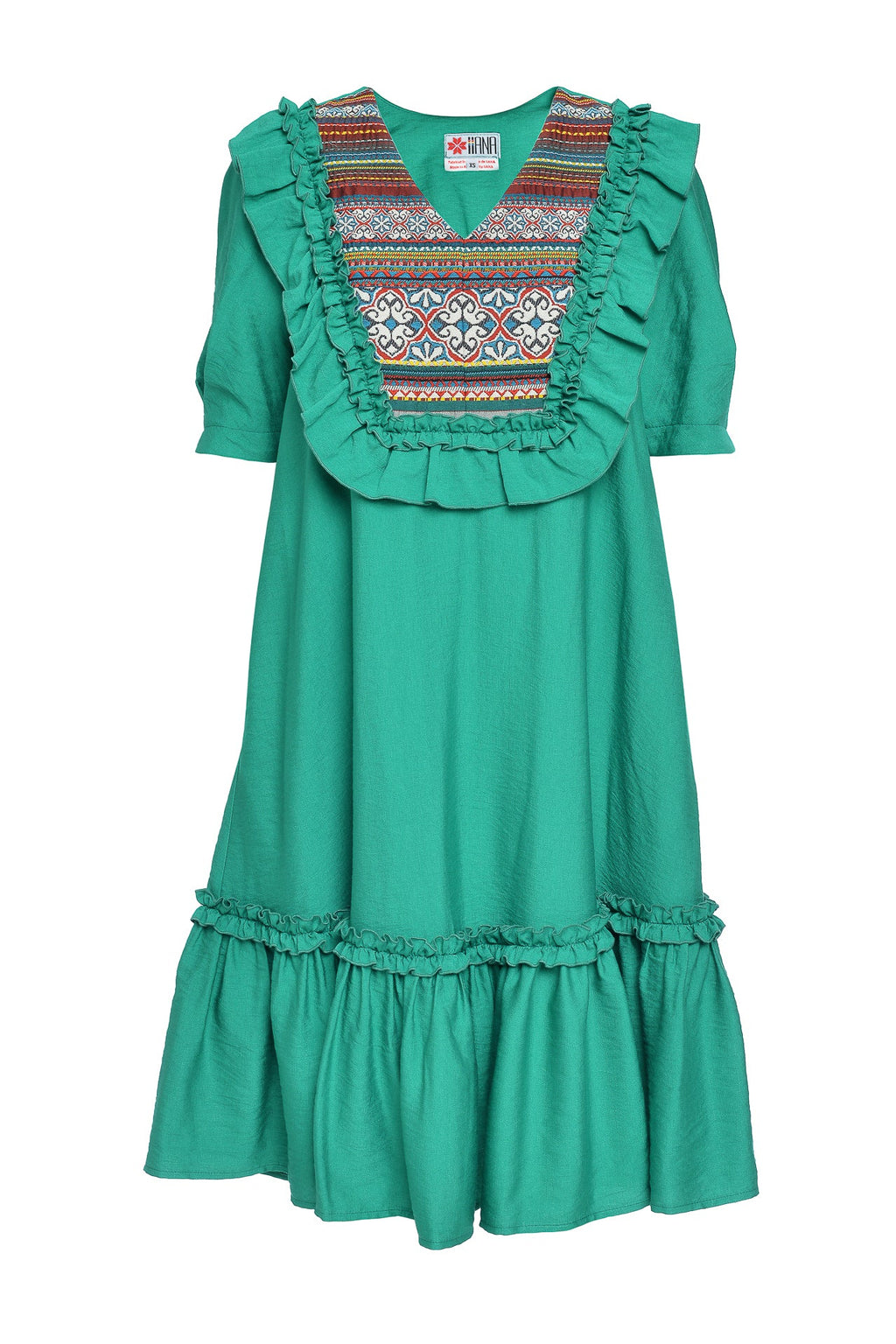 Rochia Verde Midi Edena