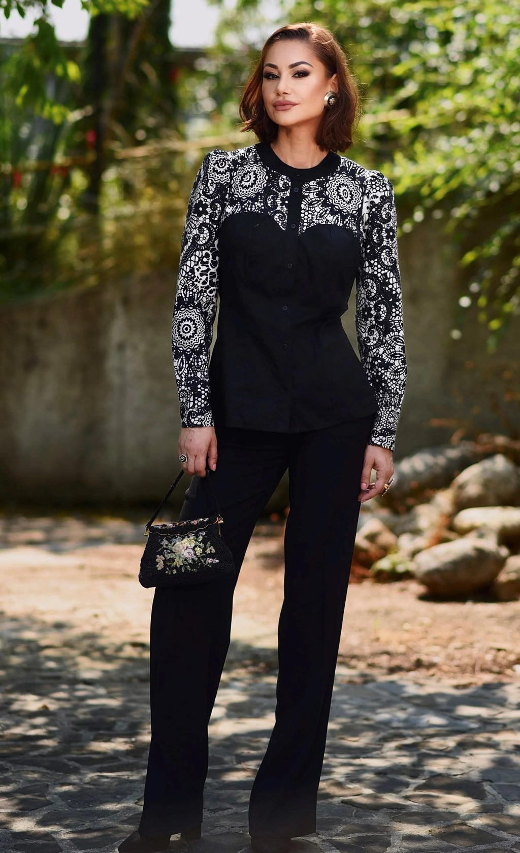 Camasa Laseta cu Corset