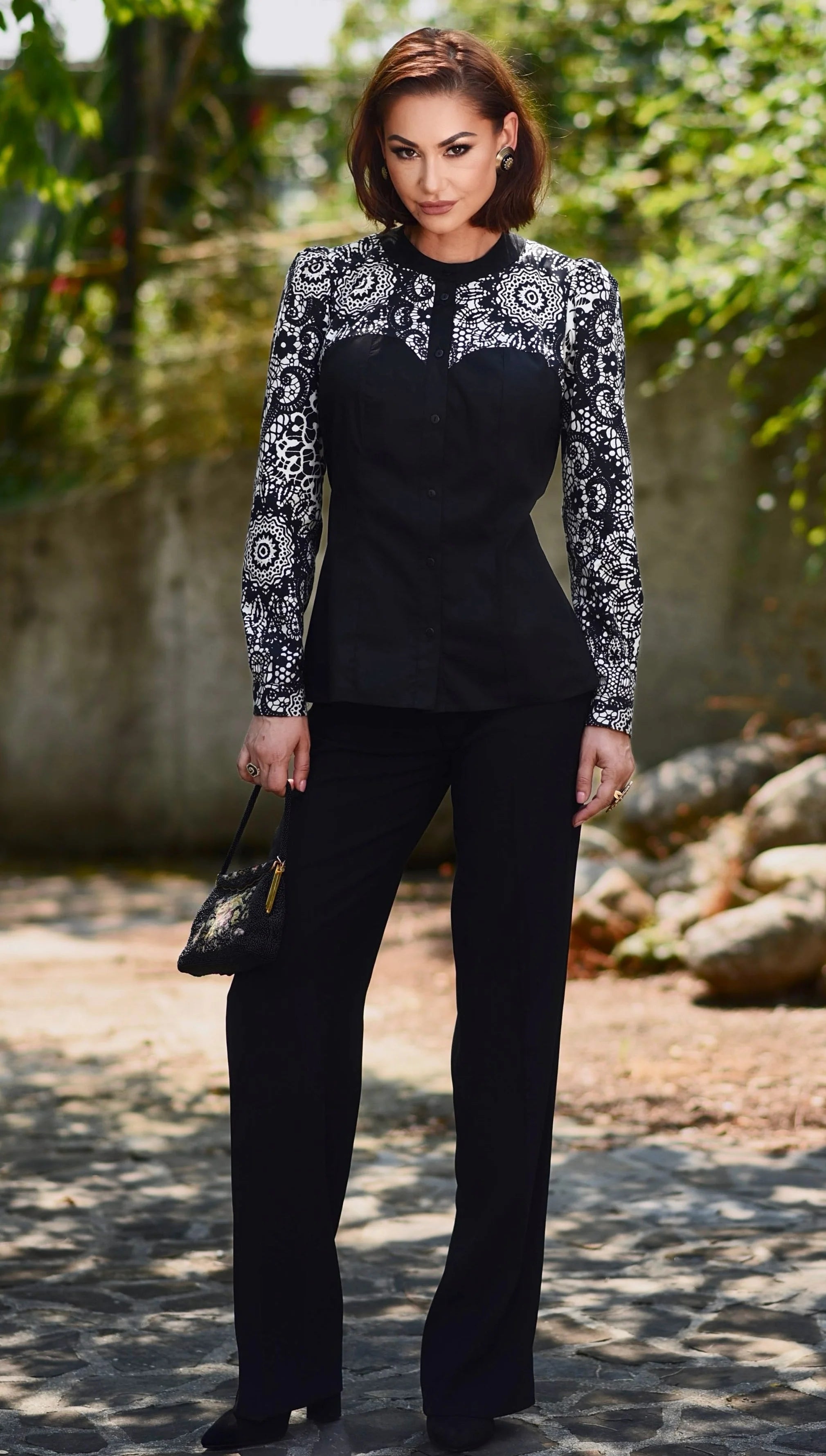 Camasa Laseta cu Corset
