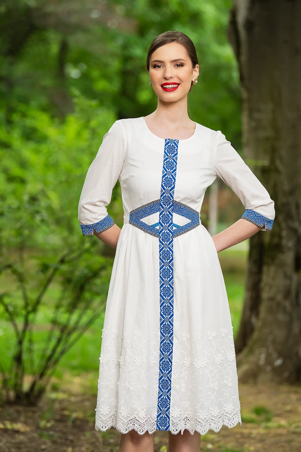 Rochia Tip Camasa Midi Ralu
