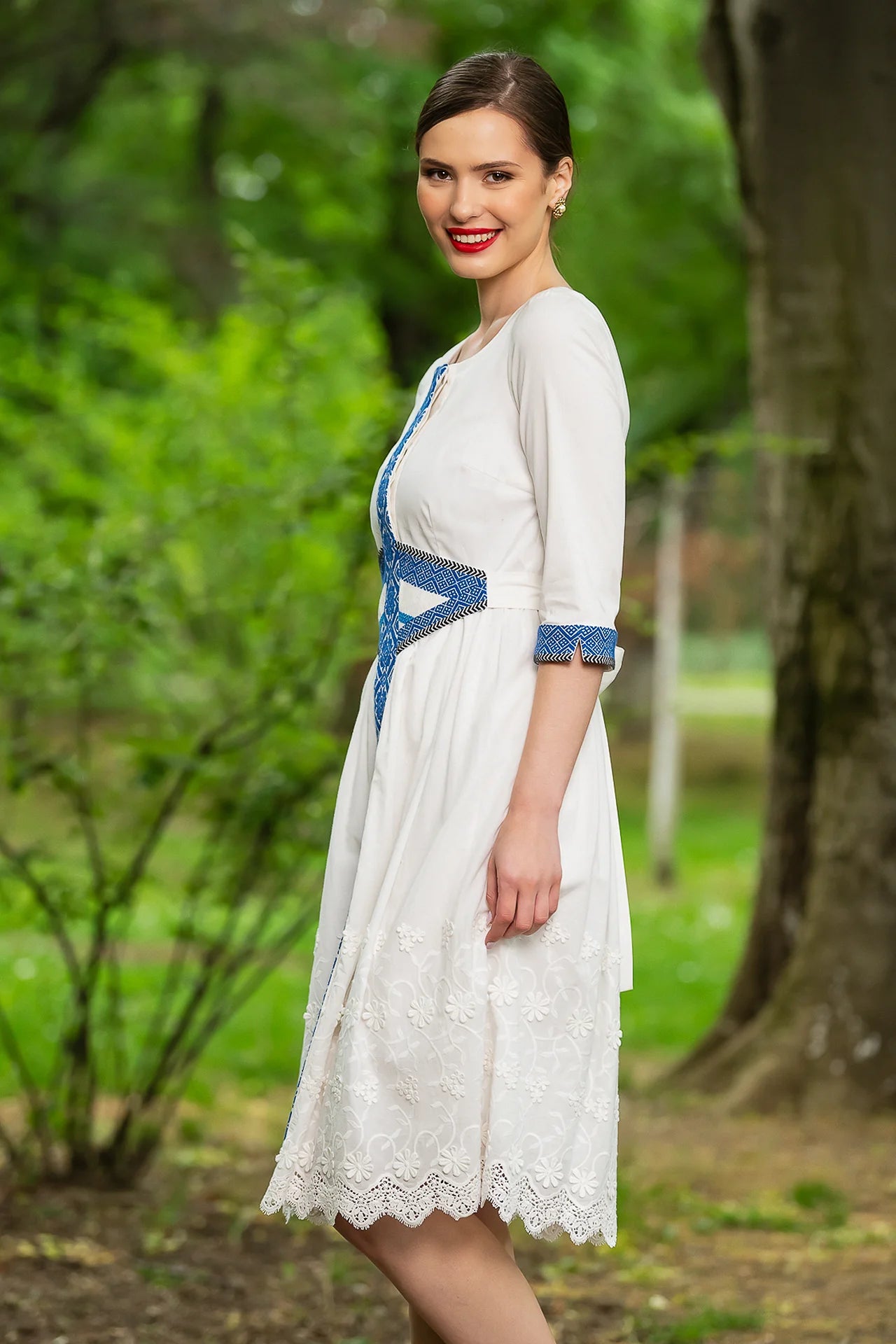 Rochia Tip Camasa Midi Ralu