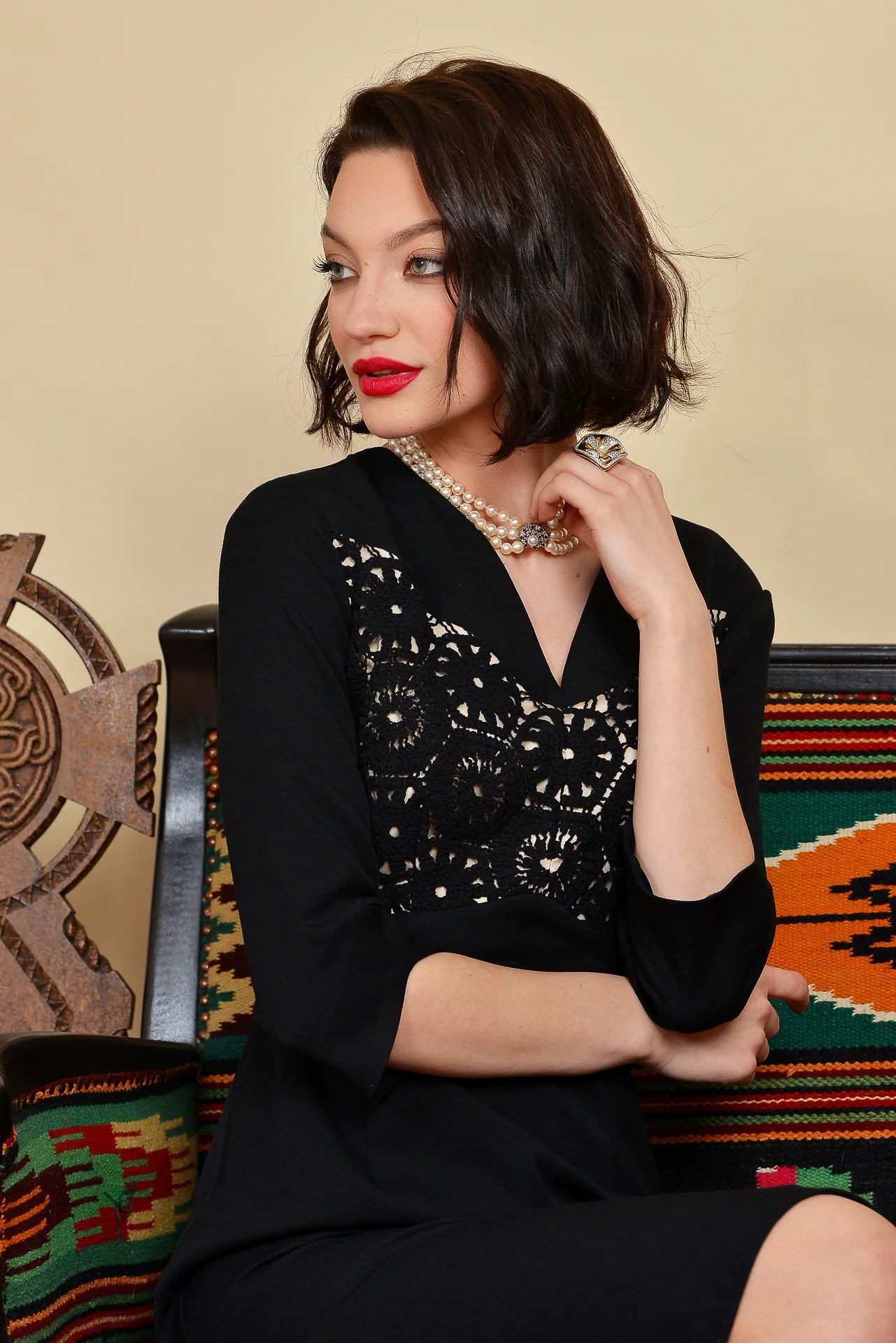 Rochia Neagra Hexagon