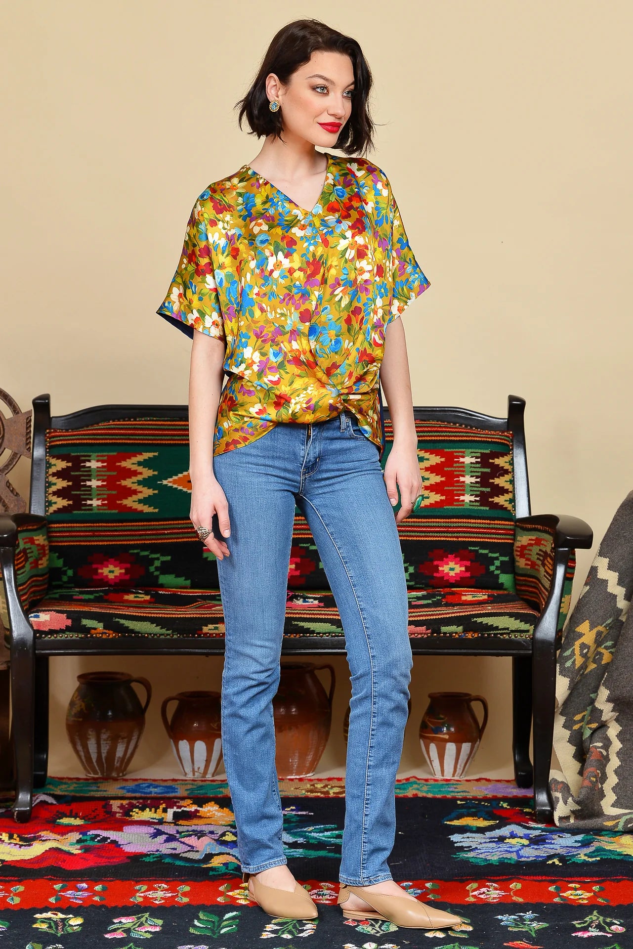 Bluza cu Maneca Scurta Primavera