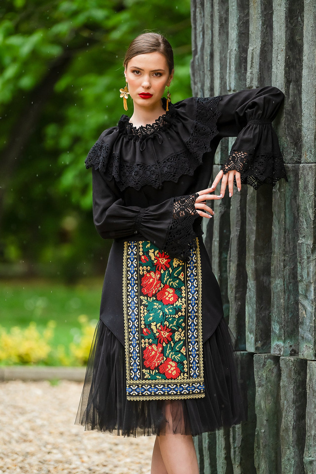 Fusta Cu Fota si Tulle