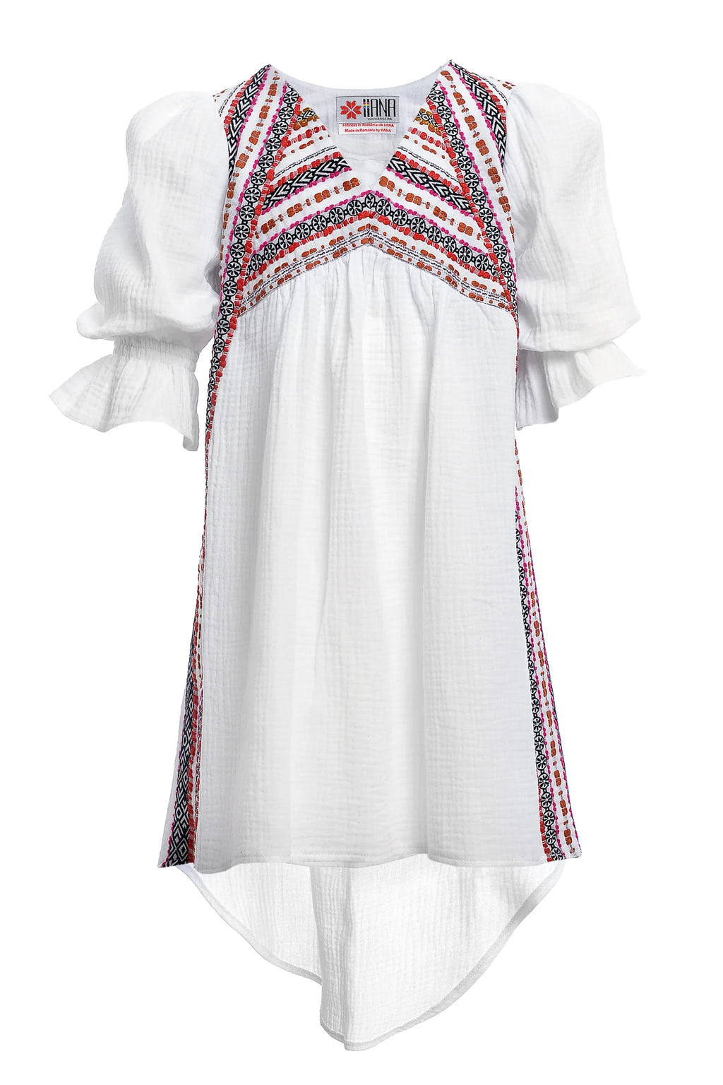 Rochita traditionala fetite Alba Agata 9 luni - 7 ani