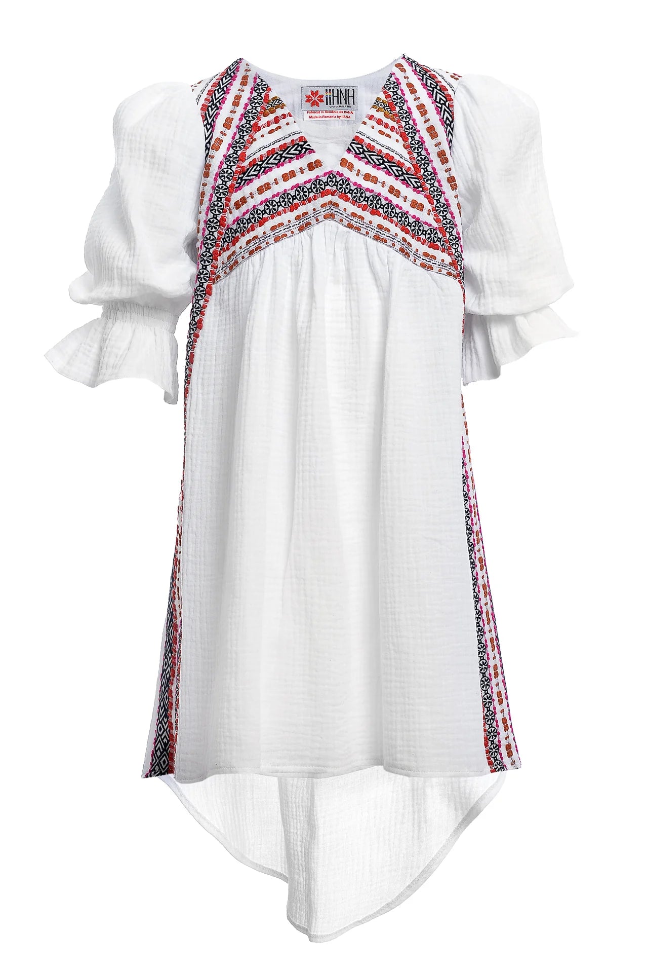 Rochita traditionala fetite Alba Agata 9 luni - 7 ani