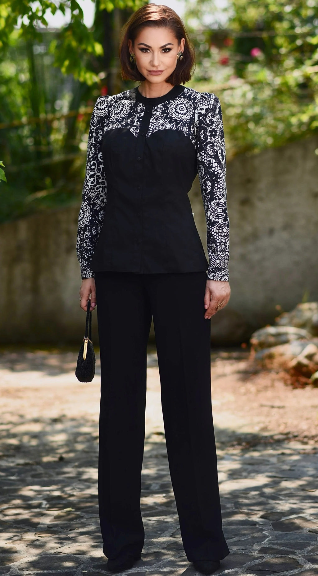 Camasa Laseta cu Corset