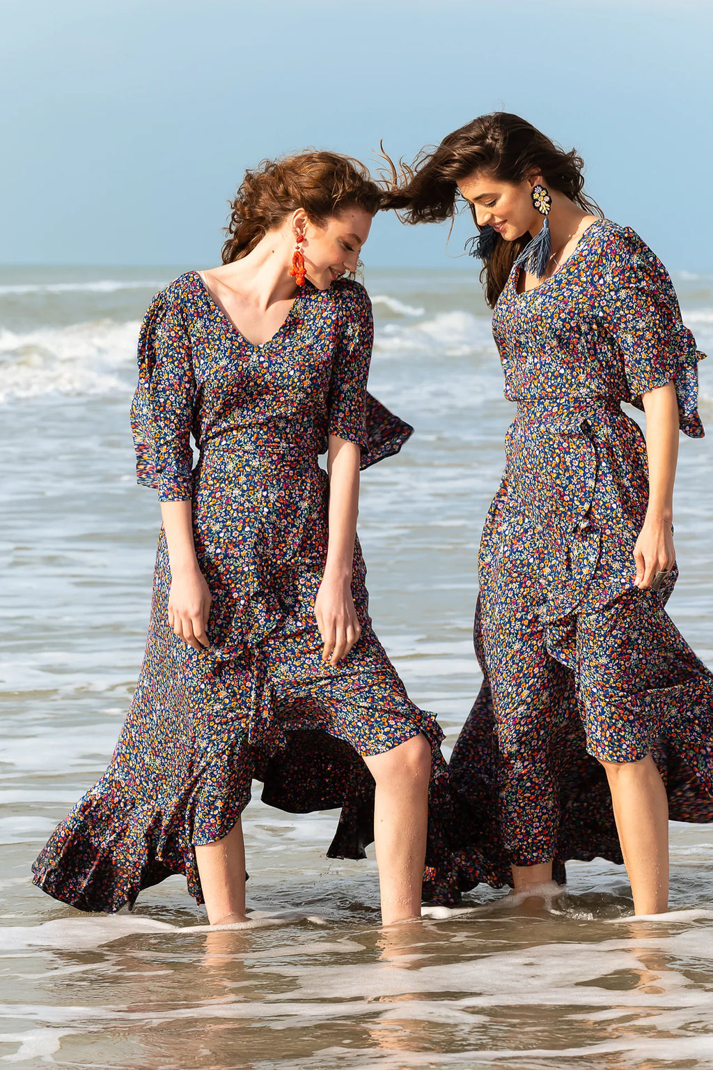 Rochie Inflorata cu Trena